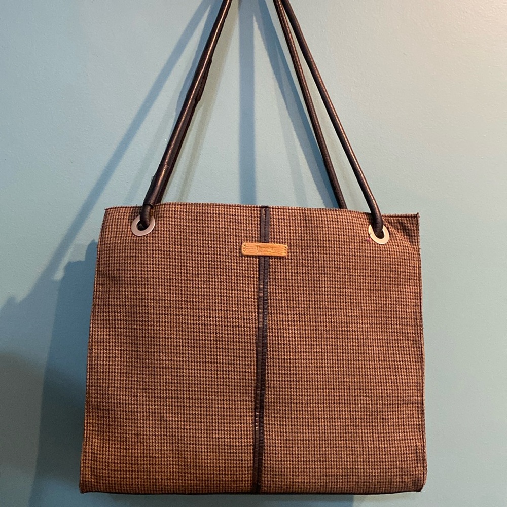 Hammitt Benjamin Tote in Houndstooth